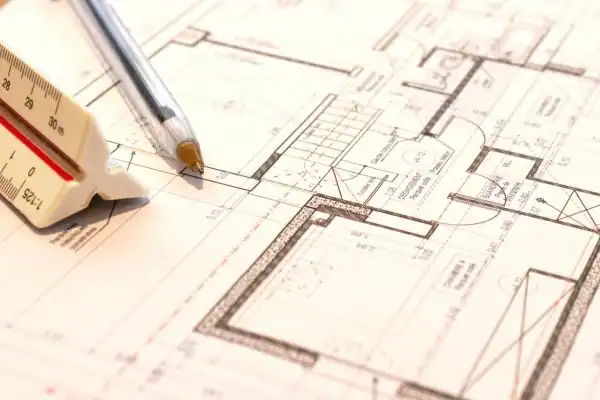 Image of architect Tower Hamlets drawings