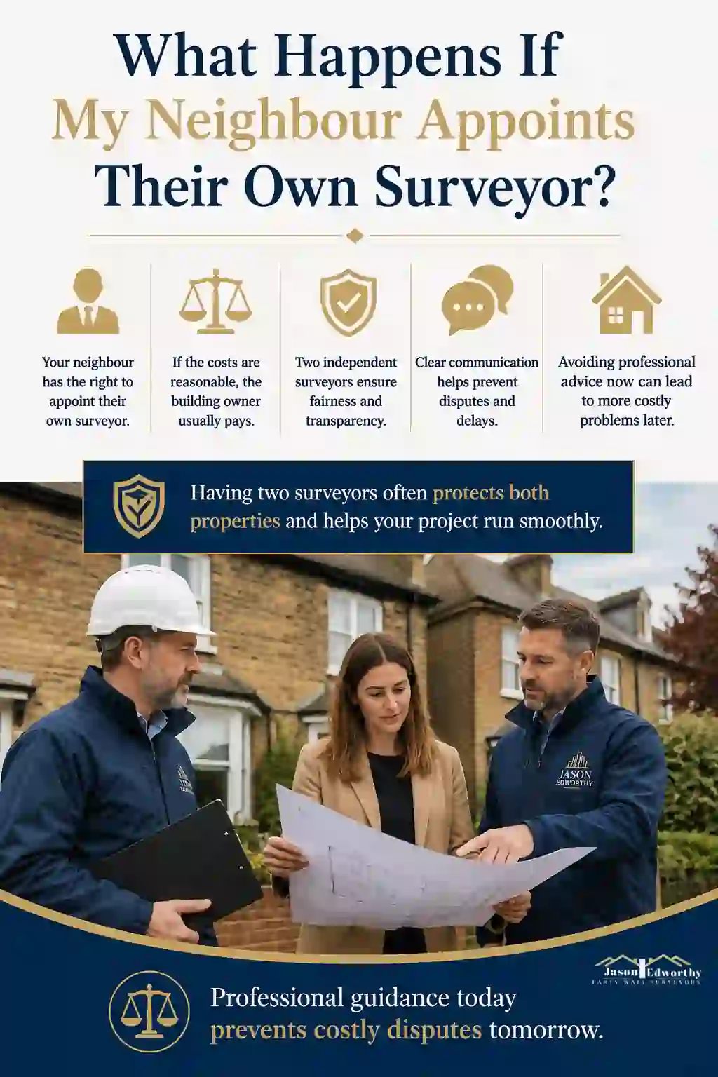 What Happens If My Neighbour Appoints Their Own Surveyor Tower Hamlets?