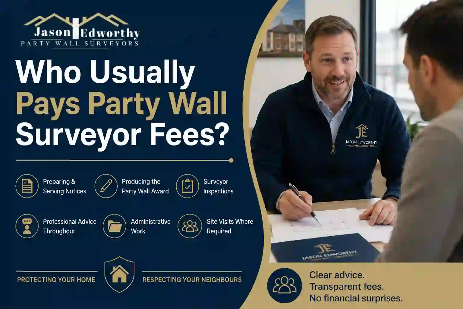 Who Usually Pays Party Wall Surveyor Fees Tower Hamlets?